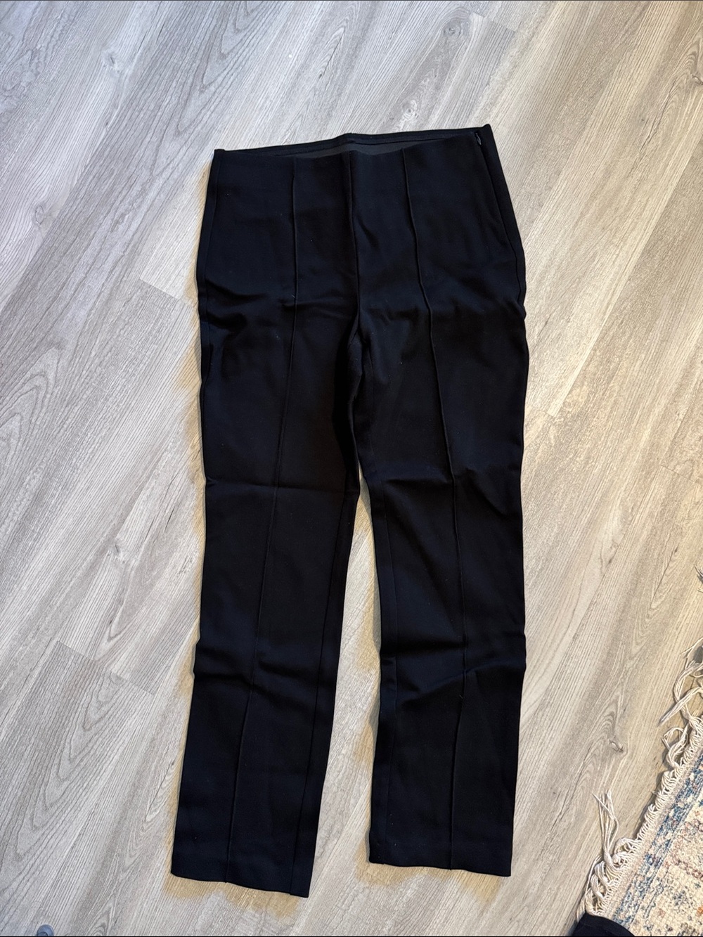 Chico's Black Straight-Leg Pants